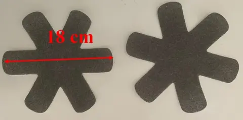 lot de 2 protèges casserole neuf