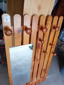 porte manteau en pin massif