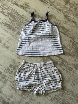 ensemble débardeur short enfant 3 ans
