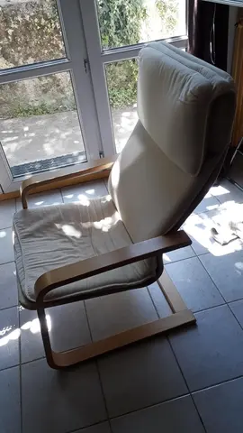 Fauteuil beige