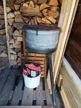 Barbecue sur pieds