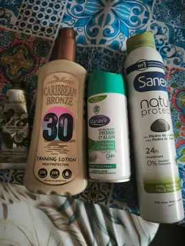 produits d'hygiène entamés