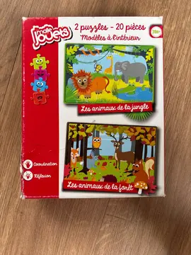 puzzle (uniquement animaux de la forêt) complet