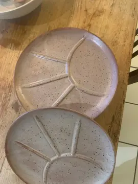 Lot de 6 assiettes à fondue ou hors-d’œuvre