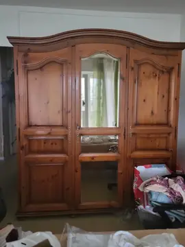 Donne chambre à coucher entière en bois brut