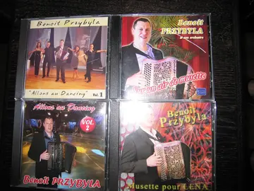 4 CD de musette