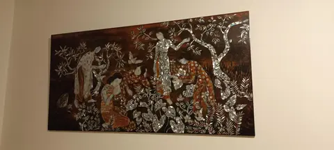 Tableau en laque