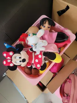 lot de jouets : poupées sacs peluches