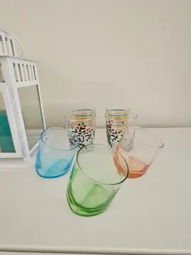 lot de 7 verres dépareillés