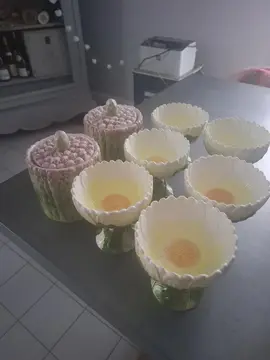 Coupes glace et pots