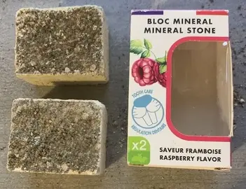Bloc minéral