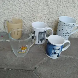 5 mugs