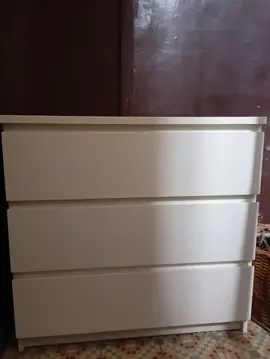 commode blanche