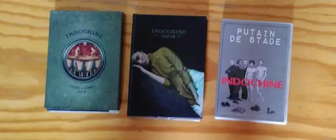 DVD Indochine : lot de 3
