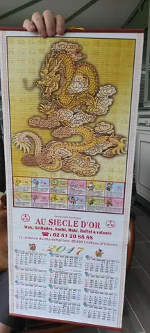 CALENDRIER CHINOIS