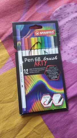 12 feutres souples aquarellables