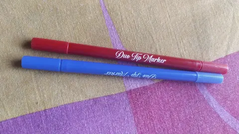 feutres double pointe