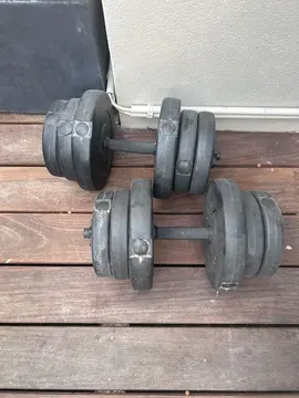 2 halteres musculation