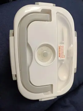 Tupperware chauffant