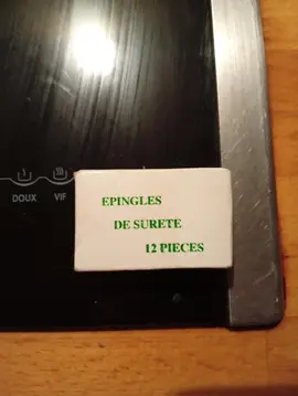 épingle de sûreté