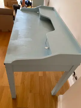 bureau bleu