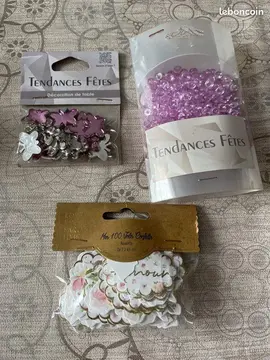 Décoration table de mariage