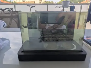 bougeoir avec miroir
