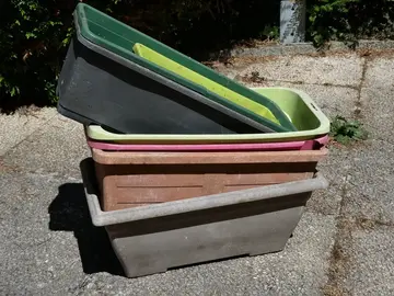 Lot de jardinières