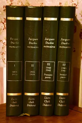 Les mémoires de Jacques Duclos