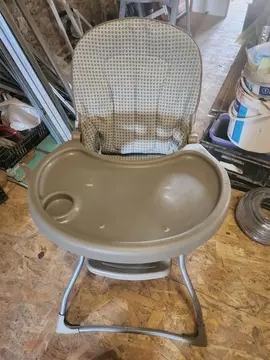 chaise haute pliable