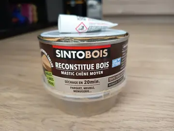 mastic bois couleur chêne moyen