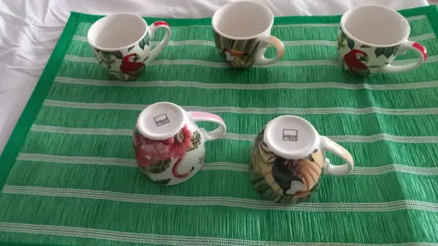 5 tasses à café