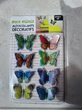 autocollants papillons