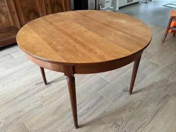Table bois + 2 rallonges