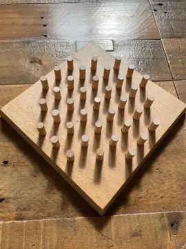 Jeux de solitaire en bois