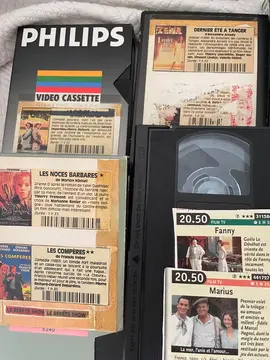 cassettes VHS