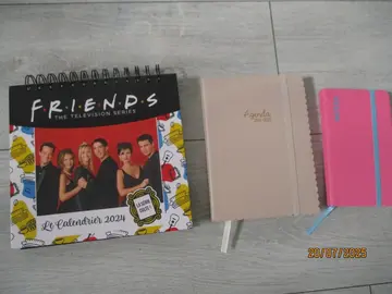 Calendrier, carnet de note