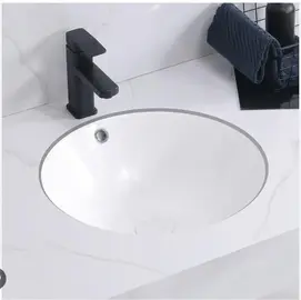 Vasque à encastrer ronde Anna 43 cm en ceramique