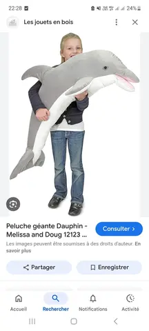 peluche dauphin geant