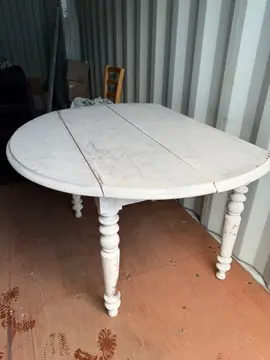 table blanc