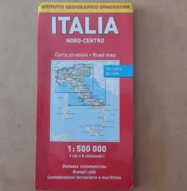 Carte Italie (nord et centre)