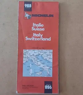 Carte Italie-Suisse-Slovénie