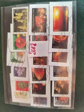 lot unique timbres 2012 fête du feu++++