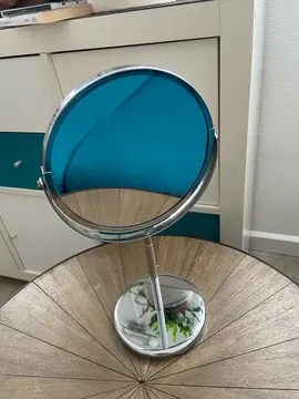 miroir double face sur pied