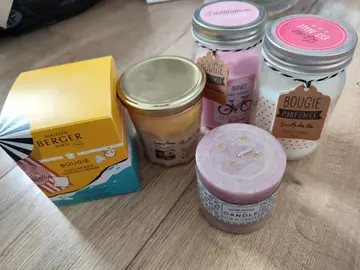 lot de bougies