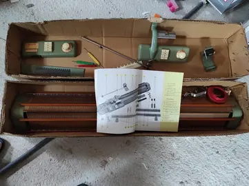 vieille machine à tricoter
