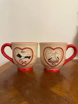 Tasses Colmar avec Cigognes