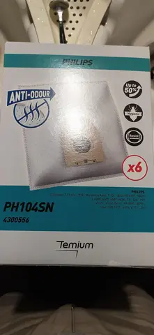 5 sacs aspirateur philips