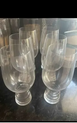 LOT DE 6 verres