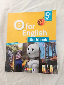 workbook e for English 5e